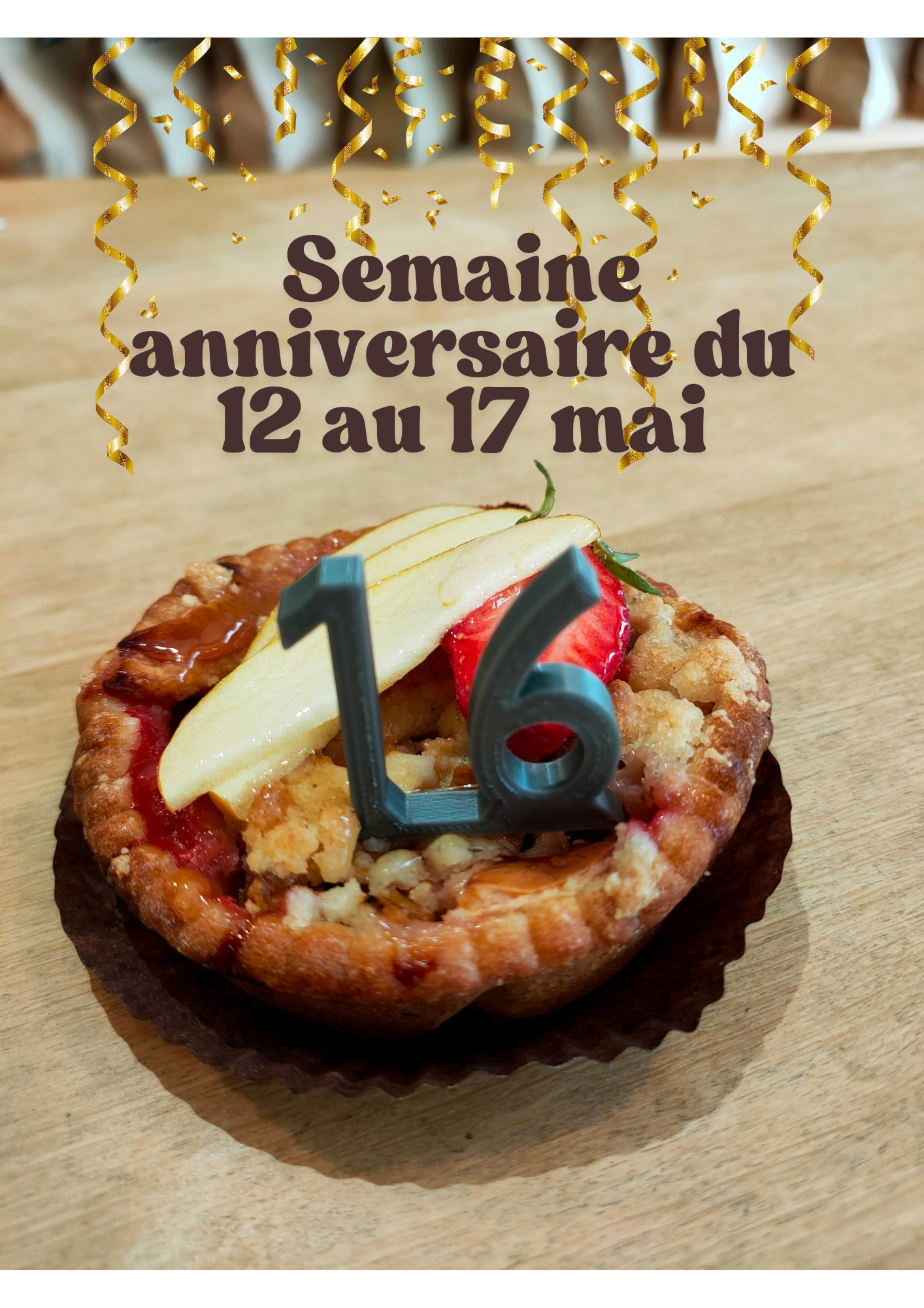Semaine anniversaire du 12 au 17 mai